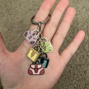 Coach purses keychain